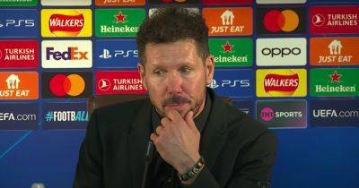 Diego Simeone swerves Celtic dark arts as Atletico Madrid boss talks up 'positives' in red card response