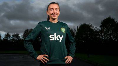 Katie Maccabe - Abbie Larkin - Glasgow's new recruit Abbie Larkin hopes to figure for Ireland - rte.ie - Scotland - Hungary - Ireland - county Republic - county Green - Albania