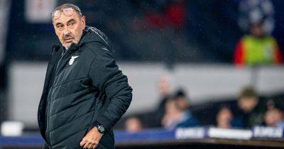 Maurizio Sarri insists Celtic and Feyenoord clashes are massive as he concedes Lazio are in Champions League 'trouble'