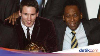 Lionel Messi - George Weah - Pele - Kisah 7 Ballon d'Or Pele, Setara dengan Koleksi Lionel Messi Saat Ini - sport.detik.com - France - Liberia