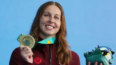 Pan Usa - Swimmer Sydney Pickrem navigates mental health hurdles to double Pan Am Games gold - cbc.ca - Usa - Canada - Japan - state Texas - Chile