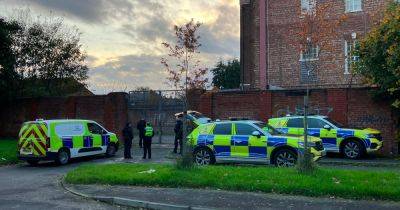 BREAKING: Police cordon in place and forensics on scene after knife recovered near where man was stabbed to death