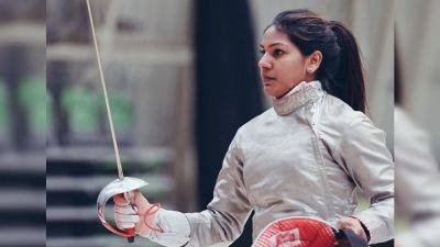 Olympian Fencer Bhavani Devi Defends National Games Gold, IOA Notifies Handball Participating Teams - sports.ndtv.com