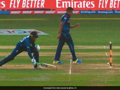 Watch: England's Bad Day Turns Worse As Star Gets Run Out In Bizzare Way vs Sri Lanka In Cricket World Cup 2023