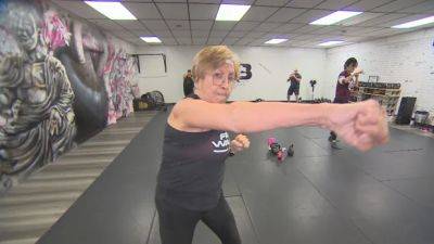How this 76-year-old kokum is fighting grief and loss with kettlebell kickboxing