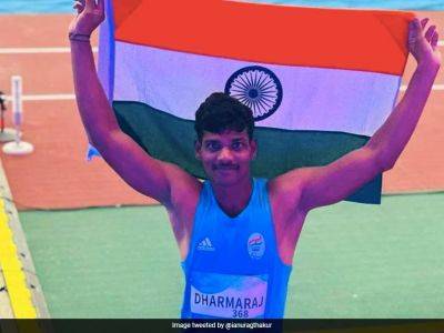 Asian Para Games: Dharmaraj Solairaj Secures Gold In Men's Long Jump-T64 Event - sports.ndtv.com - Japan - India - Sri Lanka