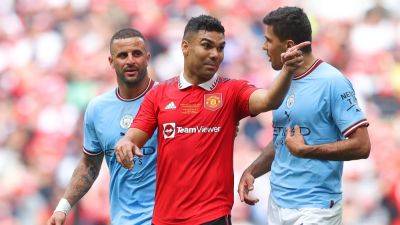Casemiro in race against time for Manchester derby, Guardiola condemns vile chanting