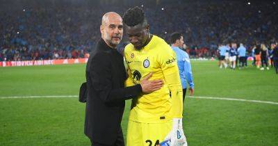 Pep Guardiola opens up on Andre Onana's start to Manchester United career ahead of derby