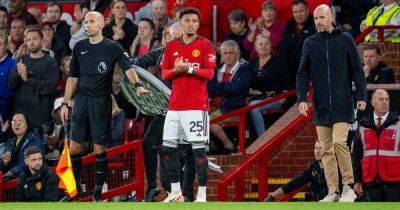 Erik ten Hag told Manchester United treatment of Jadon Sancho is 'unfair'