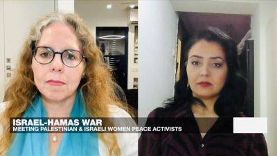 Palestinian and Israeli women activists call for end to bloodshed