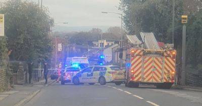 Woman cut from vehicle by firefighters after four car smash on major road