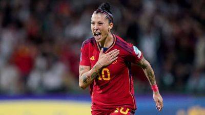 Jenni Hermoso scores Spain winner in first game since WWC - ESPN