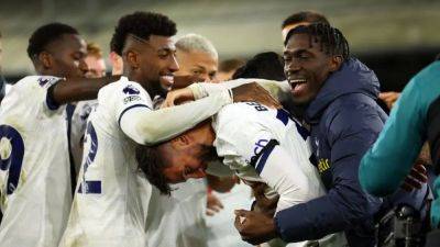 Table-topping Tottenham delivering joy and hope, says Postecoglou