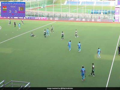 India Draw 3-3 With Pakistan In Sultan Of Johor Cup Hockey - sports.ndtv.com - India - Pakistan - Malaysia