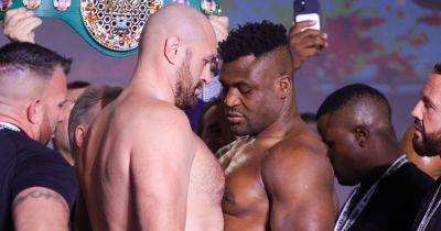 Tyson Fury blurts quiet bit out loud as he mercilessly sets up Francis Ngannou to be total no hoper