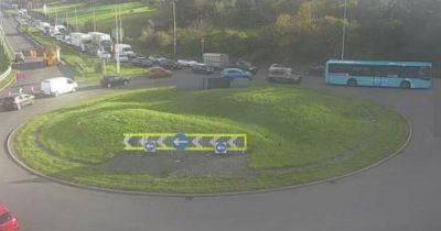 Major road shut after serious crash as 40 mile diversion put in place - walesonline.co.uk