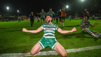 Shamrock Rovers - Stephen Bradley - Bradley's boys pay tribute to boss and backroom team after Shamrock Rovers' title triumph - rte.ie - Ireland - county Park