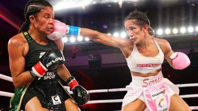 Amanda Serrano retains belts in rare 12 three-minute-round women's title fight