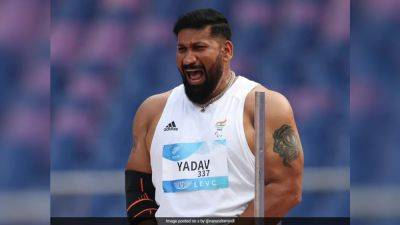 Neeraj Yadav Bags Gold In Men's Javelin Throw F55, Sets New Asian Para Games Record
