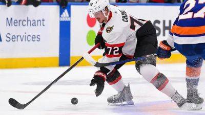 Senators' Chabot to miss 4-6 weeks with broken hand, head coach says - cbc.ca - Usa - New York - Los Angeles - state New Jersey