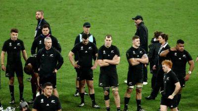 Ian Foster - Sam Cane - Distraught All Blacks left with little to say after seismic defeat - channelnewsasia.com - France - South Africa - New Zealand