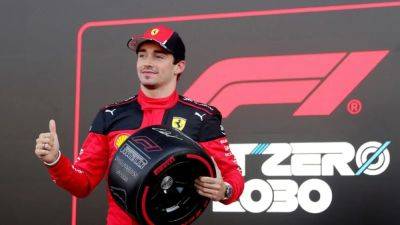 Leclerc takes Mexican pole in Ferrari front row lockout