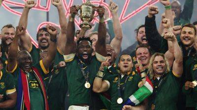 Sam Cane - South Africa beat New Zealand in nail-biting World Cup final - france24.com - France - South Africa - New Zealand