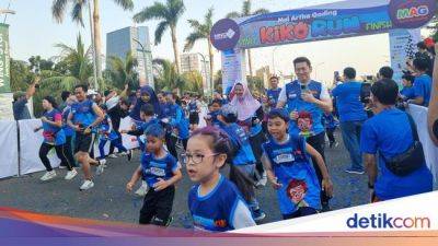 Mal Artha Gading Ajak Keluarga Seru-seruan Lari Sehat di Kiko Run - sport.detik.com