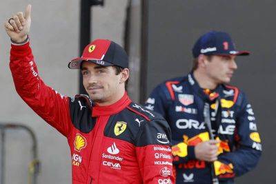 Charles Leclerc leads Ferrari front-row lockout in qualifying for Mexico Grand Prix