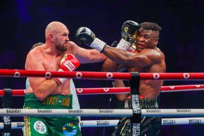 Fury turns focus to Usyk after surviving huge scare against Ngannou in Riyadh