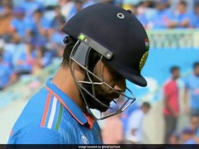 Cricket World Cup 2023: Heartbreak For India! Virat Kohli Dismissed For Duck In England Clash - Watch
