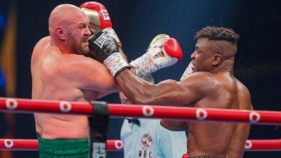 Tyson Fury wins split decision against MMA fighter Ngannou