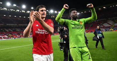 How Andre Onana and Harry Maguire have reacted to Manchester United heroics ahead of Man City clash