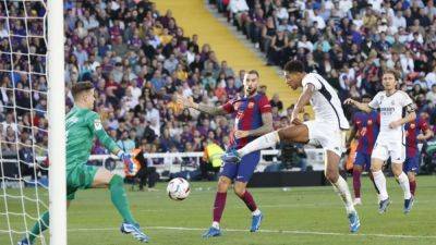 Bellingham double allows Real to fight back and win Clasico at Barcelona
