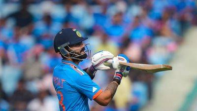 Virat Kohli Punches Sofa In Frustration After First Duck In Cricket World Cup - Watch