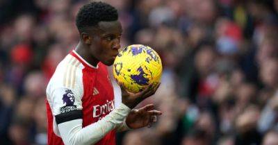 Eddie Nketiah hits hat-trick as five-star Arsenal sweep aside Sheffield United