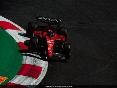 Ferrari's Charles Leclerc Pips Teammate Carlos Sainz For Mexico Grand Prix Pole