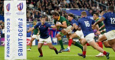 Warren Gatland - Elliot Dee - Jack Crowley - Josh Adams - Five standout matches of the Rugby World Cup finals in France - breakingnews.ie - France - Portugal - South Africa - Ireland - New Zealand - county Adams - county George - Fiji