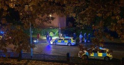 'Huge bang' heard after reports of car crashing through bus stop into house