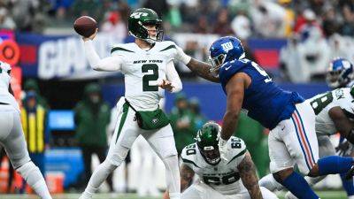Nathaniel Hackett - Robert Saleh - Zach Wilson - Jets earn bragging rights with overtime field goal to defeat the Giants - foxnews.com - Washington - New York - state New Jersey - county Rutherford