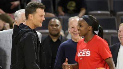 Tom Brady - Mark Davis - Cathy Engelbert - WNBA officially approves Tom Brady's ownership stake in Las Vegas Aces - cbc.ca - county Liberty