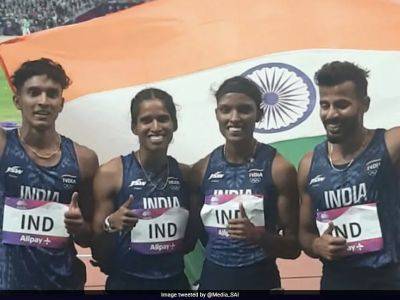 Asian Games: India's Bronze Upgraded To Silver Following Sri Lanka's Disqualification In 4x400m Mixed Relay
