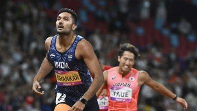 Avinash Sable - Asian Games 2023: Tejaswin Shankar Takes Pole Position In Men's Decathlon - sports.ndtv.com - India - Bahrain