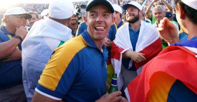 Rory McIlroy says he began thinking about Ryder Cup quest a year ago