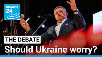 Donald Trump - Charles Wente - Should Ukraine worry? Pro-Russian candidate Fico wins Slovakia elections - france24.com - Russia - France - Ukraine - Usa - Washington - Slovakia