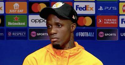 ‘Do you think I’m bothered?’ - Wilfried Zaha previews Manchester United return with Galatasaray