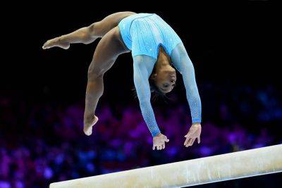 Simone Biles makes history with vault performance at World Gymnastics Championships