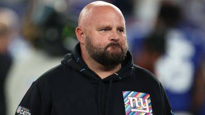 Frank Franklin II (Ii) - Brian Daboll - Daniel Jones - Giants' Brian Daboll tosses tablet in disgust after showing Daniel Jones interception footage - foxnews.com - New York - state New Jersey - county Rutherford - county Campbell