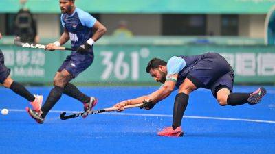 Harmanpreet Singh - India vs South Korea Live Streaming And Live Telecast: When And Where To Watch Men's Hockey Semi-final At Asian Games 2023 - sports.ndtv.com - India - South Korea