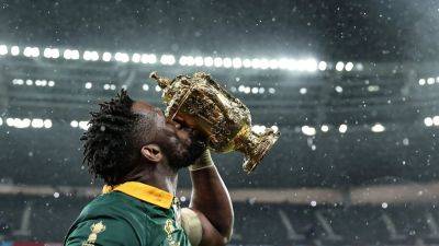 WATCH: Springboks celebrate as final whistle blows in World Cup final against New Zealand